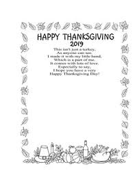 Sandwiches and soup are fine. Thanksgiving Handprint Poem Worksheets Teaching Resources Tpt