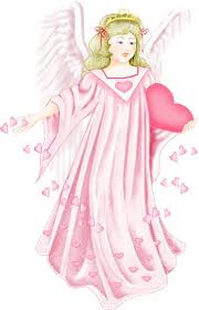 Angel With Heart In Pink Clipart Angel Angels Beauty Fairy Angel