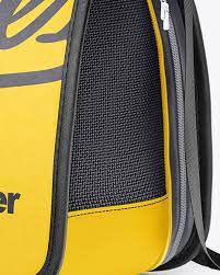Download Pet Carrier Mockup In Apparel Mockups On Yellow Images Object Mockups