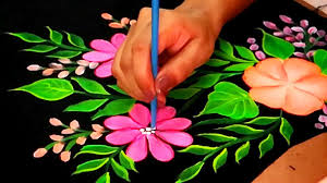 Only 3 available and it's in 3 people's carts. How To Make Perfect Shaded Flowers In One Stroke Fabric Painting Designs On Paper Painting Tips Youtube