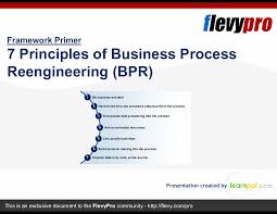 7 Principles Of Business Process Reengineering Bpr 22 Slide Powerpoint Flevypro Document