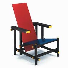 de stijl movement theartstory red and blue chair 1923 artist gerrit rietveld originally designed in 19 chair design blue chair oversized chair living room