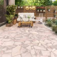 Opus En Marbre Du Portugal Rose L 100 X L 100 Cm Ep 20 Mm Paves Exterieur Dallage Terrasse Marbre