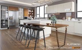 Social Large Lacquer Kitchen With Island Plyp190701 Oppein The Largest Cabinetry Manufacturer I Latest Kitchen Designs Kitchen Cabinet Design Kitchen Design
