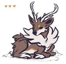 Sawsbuck Kawaii Drawings Art Pokemon