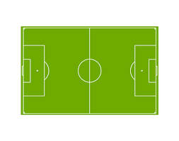 Black And White Football Pitch Template Horizontal Colored Soccer Football Field Horizontal Football Field Horizontal Soccer Field Football Field Soccer Black And White Football