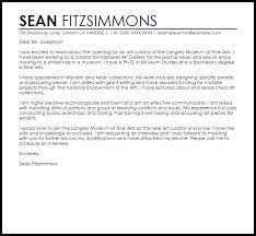 It's not a personal biography: Art Therapist Cover Letter July 2021