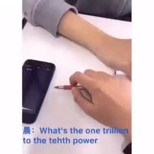 Siri What Is One Trillion To The Tenth Power In 2020 Siri Funny Things To Ask Siri Siri Says