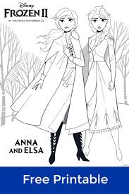 Each printable highlights a word that starts. Frozen 2 Free Printable Anna And Elsa Coloring Page Mama Likes This