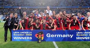, lördag 27 juni 2009. Deutsche Nationalmannschaft Vor Start In U21 Em
