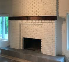 The brick wall fireplace remodel should be done with taking into account a problem of covering pores of blocks with the paint. 10 Beautiful Fireplace Restoration Ideas To Consider Fireplace Remodeling