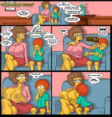 XXXBattery - The Neighbors (The Simpsons) porn comic