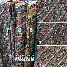 55 model baju atasan batik sutra terkini misalnya saja saat ini tidak. Kain Batik Semi Sutera Halus By Maharaja Per 50cm 1 2m Shopee Indonesia