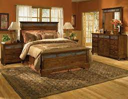 I Like The Dash Of Blue In The Furniture Would Love For Master Bedroom Colors Are Purrrr Country Style Bedroom Rustic Bedroom Colors Rustic Country Bedrooms