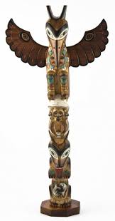 Raven Stealing The Sun Totem Pole Native American Totem Poles Native American Totem American Indian Artwork