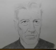 DAVID LYNCH PENCIL DRAWING 9x12 ORIGINAL PORTRAIT SKETCH