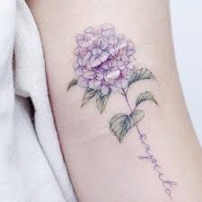 Image Result For Hydrangea Tattoo Tatuagens Femininas Delicadas Tatoo Tatuagem No Tornozelo
