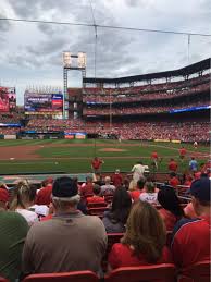 busch stadium section 156 row 5 seat 5 st louis