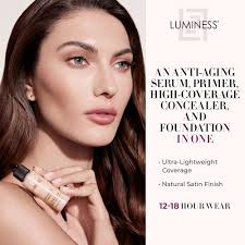 Luminess Air Silk4-In-1 Airbrush Foundation- Foundation, Shade 050 (.5 Fl  Oz)