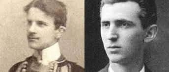 Kinda looks like Nikola Tesla.