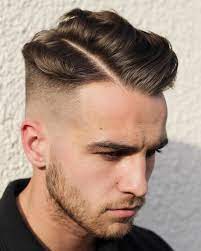 Do you part your hair to the left or the right? Mens Side Parting Haircut Promotions