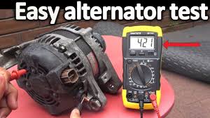 Learn how to test an alternator with a multimeter. How To Test An Alternator Testing The Voltage Regulator Diode Rectifier And Stator Youtube