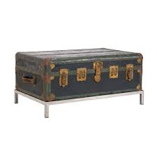 Not only do they add a bit of vintage style to the room, but they're also roomy enough to store stuff like extra blankets, books, magazines, electronics, dvds, or anything else you don't want to keep out in the open for everyone to. Steamer Trunk 4 Coffee Table Formdecor