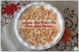 Team in this game based on key reading skills such as alphabet recognition, . Alpha Bits Cream Pie Recipe Mom Does Reviews
