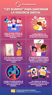 El senado mexicano aprobó la ley olimpia para tipificar delitos relacionados con acoso digital, especialmente los referentes a la difusión de contenido íntimo y sexual. Senado Aprueba Ley Olimpia Para Erradicar La Violencia Digital Mexico