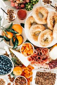 5 Tips On Styling A Holiday Brunch Grazing Table Kristeena Michelle In 2020 Holiday Brunch Grazing Tables Brunch