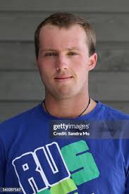 Michael Arms poses before the New Zealand rowing squad announcement... News  Photo