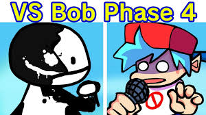 Welcome to a new episode in the world of friday night funkin where our beloved boyfriend has been challenged by dark chocolate who is now alive! Friday Night Funkin Vs Bob 2 0 Full Week Cutscenes Fnf Mod Hard Bob S Onslaught Bob Phase 4 Video Dailymotion