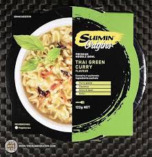 3138 Suimin Origins Premium Noodle Bowl Thai Green Curry Australia Green Curry Noodle Bowls Curry