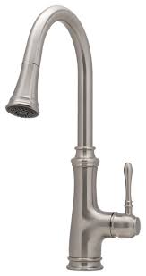 villa pull out kitchen faucet, brushed