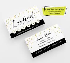 For more questions and concerns about business card printing, feel free to contact us at 1.888.888.4211 and one of our customer service representatives will be happy to assist you! Gold Lashes Loyalty Card Design 500 Printed Business Cards Etsy
