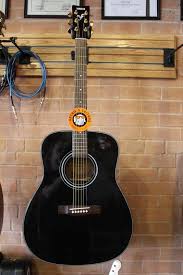 Yamaha F335 Bl Dreadnought Acoustic Guitar Black Reverb