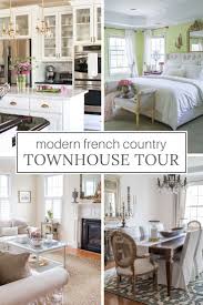 New Townhouse Tour In 2021 Modern French Country Home Decor Styles French Country Interiors