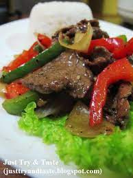 Resep Sapi Lada Hitam Makanan Sehat Resep Masakan Indonesia Resep Masakan