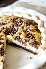 If you have the time, put the weights keep the pie crust from bubbling up as it bakes. Chocolate Chip Funny Cake Pie Chocolate Cake Pie Dessert Recipe