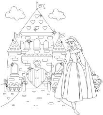 Download free coloring pages for your kids with their favorite cartoon character like barbie princess and let them enjoy the art of coloring. Princesses And Castles Coloring Pages T14 Coloring Pages Damage
