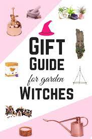 Need An Extra Special Gift The Magical Gifts On This Gift Guide Are Perfect For The Plant Loving Witchy Lady On Your Lis Witch Gift Witchy Garden Magical Gift