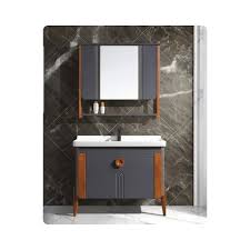 Add style and functionality to your bathroom with a bathroom vanity. Lexi Floor Mounted Pvc Bathroom Vanity Cabinet For Home Size 40 Id 21827951091