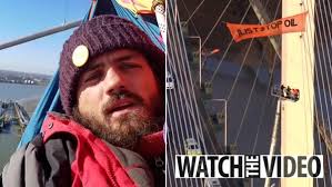 Eco-zealots who blocked Dartford crossing for two days charged after being  brought down by cherry picker