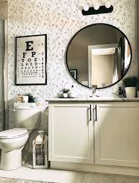 Twigs Peel And Stick Wallpaper In 2020 Small Bathroom Wallpaper Bathroom Makeover Bathroom Wallpaper