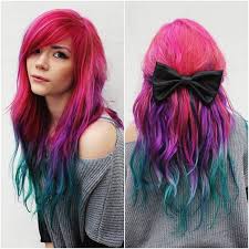 Arctic Fox Hair Color Is Vibrant Long Lasting Semi Permanent Hair Dye That Is Made In Pelo Verde Azulado Color De Pelo Permanente Color Purpura Para Cabello