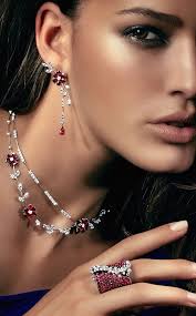 Http Rubies Work 0806 Multi Gemstone Earrings Rosendorff Indulgence Collection Pink Sapphire And Diamond Necklace With Matching E Jewelry Diamond Earrings