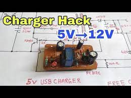 Charger Upgrade 5v Charger Modification For 12v Free Circuit Lab Youtube Electronics Projects Circuit Charger