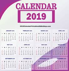 2019 Calendar Template Usa Uk Https 2019calendarprintablewithholidays Com