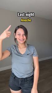 Learn how to sign “last night” in ASL & LSM, #asl #lsm #signlanguage #reels