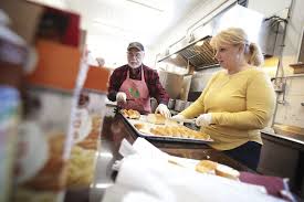 newton rotary serves meals at manna